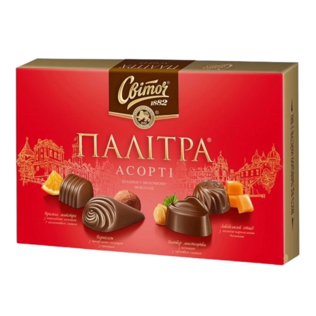 Palitra Assotlrti czekolada mleczna 200g